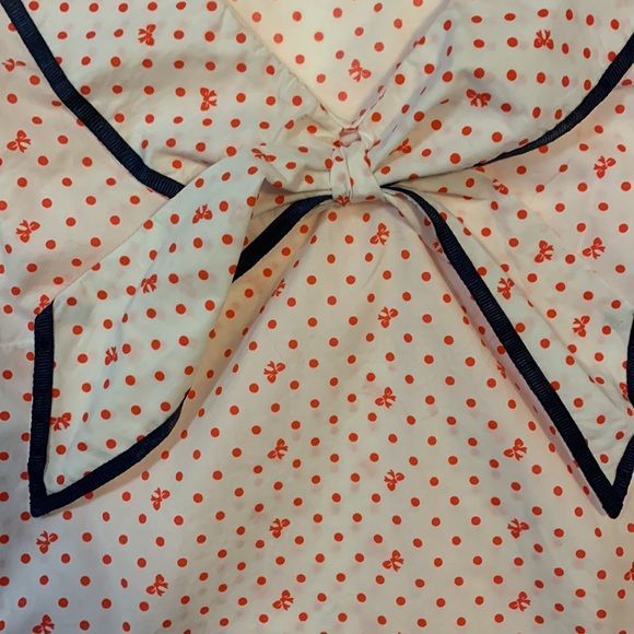 Boutique Polka Dot Sailor Top - Picture 4 of 6